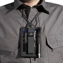 Pentagon ID Card Holder Black -HIGHLANDER Sales Store K17096 01 Pentagon ID Card Holder Black 04