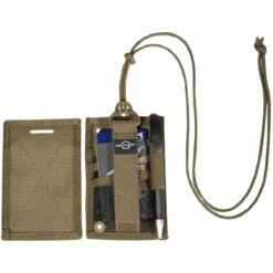 Pentagon ID Card Holder Coyote -HIGHLANDER Sales Store K17096 03 Pentagon ID Card Holder Coyote 03