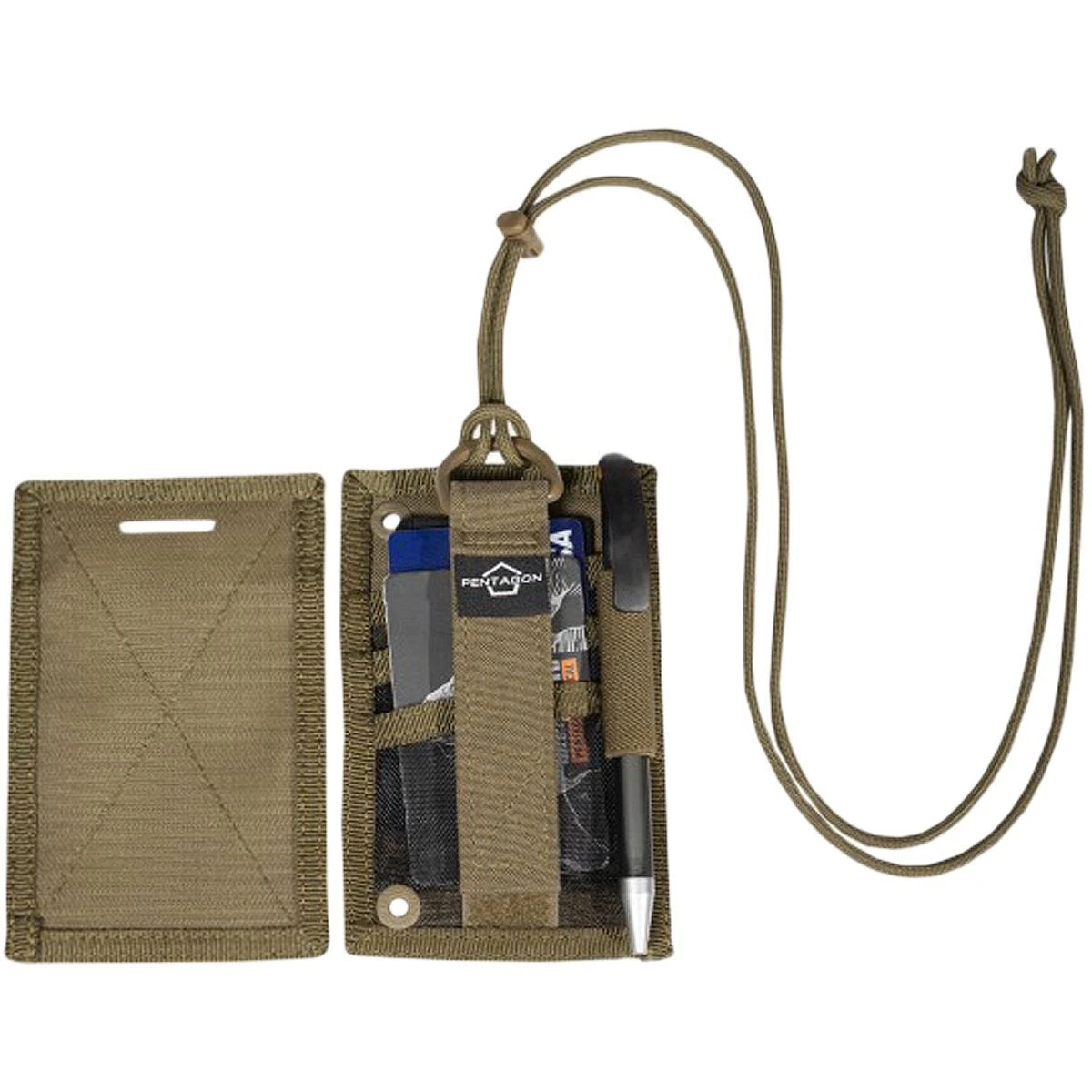 Pentagon ID Card Holder Coyote - Image 3