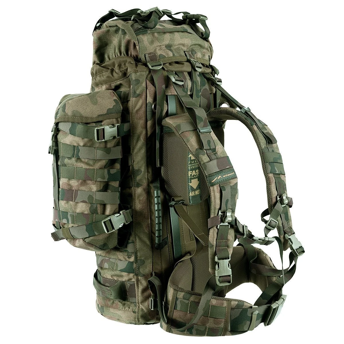 Wisport Wildcat 65L Rucksack PL Woodland (WZ-93) - Image 4