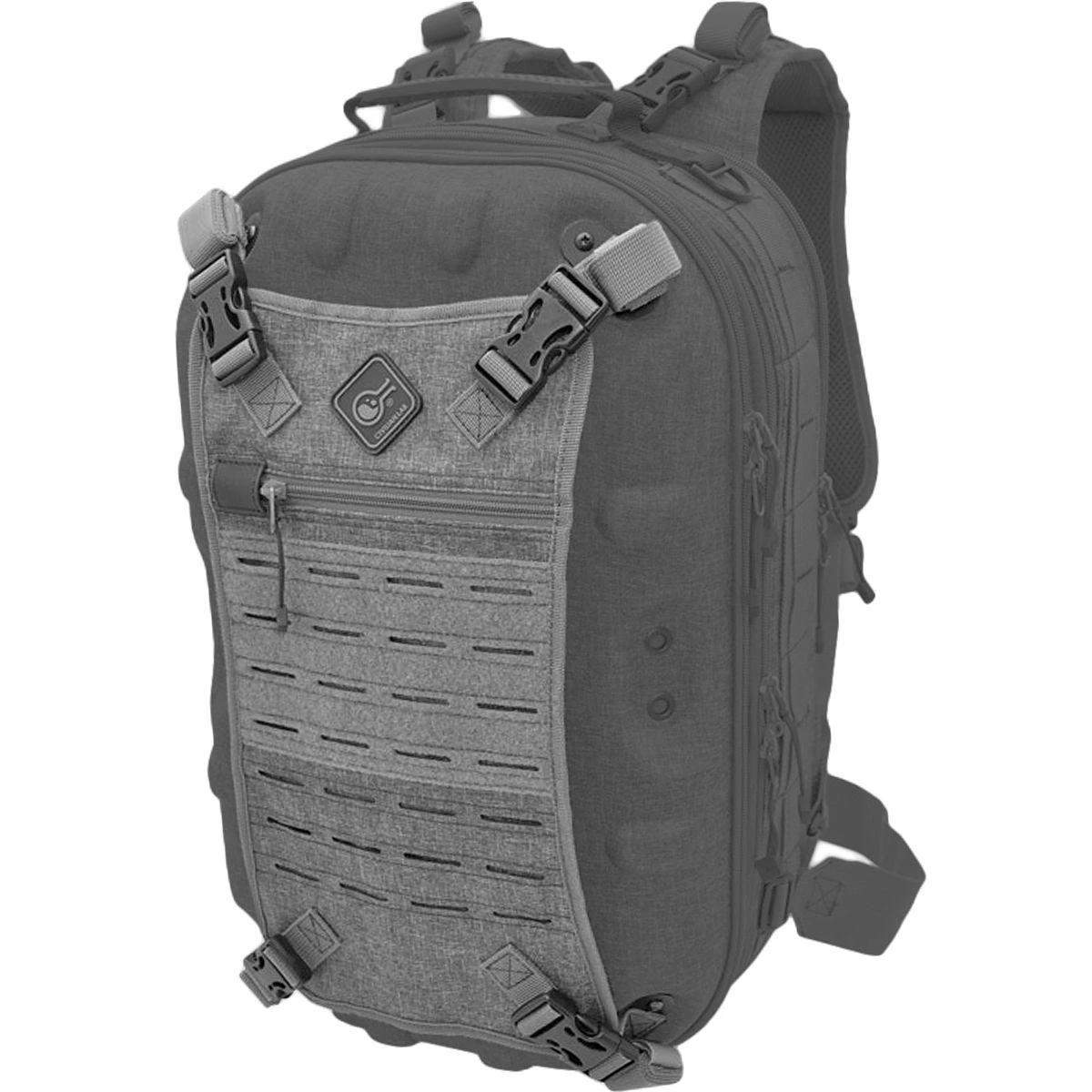 Civilian Lab Beavertail MOLLE Cargo Panel Grey 4 Civilian Lab Beavertail MOLLE Cargo Panel Grey - Image 4