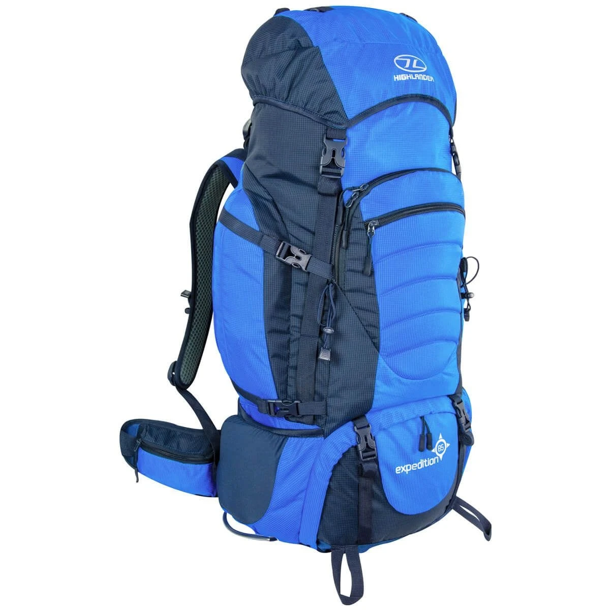 Highlander Expedition 85 Rucksack Blue 1 Highlander Expedition 85 Rucksack Blue