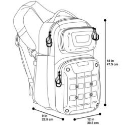 Maxpedition Gridflux Sling Pack Grey -HIGHLANDER Sales Store maxpedition gridflux shoulder sling pack grey 6 1