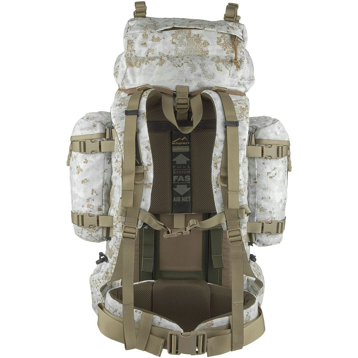 Wisport Reindeer 55L Rucksack PenCott Snowdrift 3 Wisport Reindeer 55L Rucksack PenCott Snowdrift - Image 3