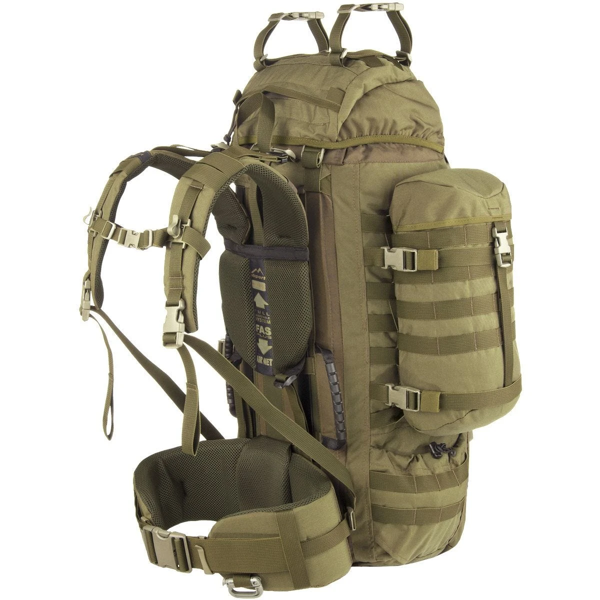 Wisport Raccoon 85L Rucksack Coyote 2 Wisport Raccoon 85L Rucksack Coyote - Image 2