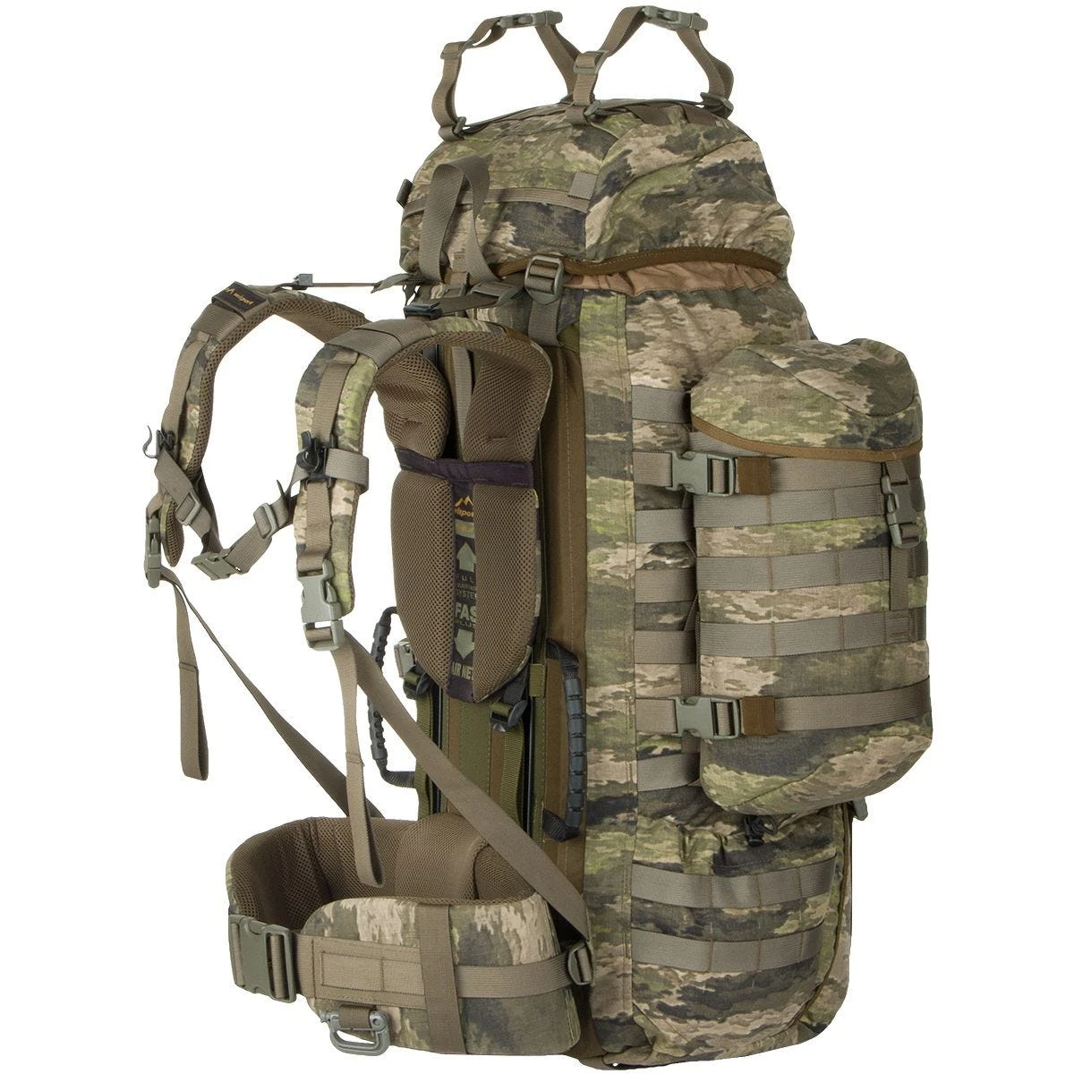 Wisport Raccoon 85L Rucksack A-TACS IX 2 Wisport Raccoon 85L Rucksack A-TACS IX - Image 2