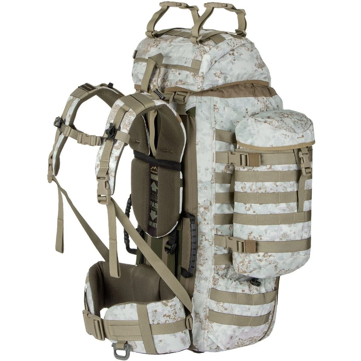 Wisport Raccoon 85L Rucksack PenCott Snowdrift 2 Wisport Raccoon 85L Rucksack PenCott Snowdrift - Image 2